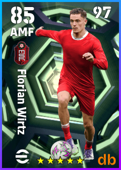 Florian Wirtz — AMF, OVR 85, MAX 97