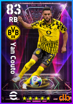 Yan Couto — RB, OVR 83, MAX 83
