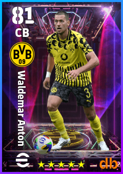Waldemar Anton eFootball player card