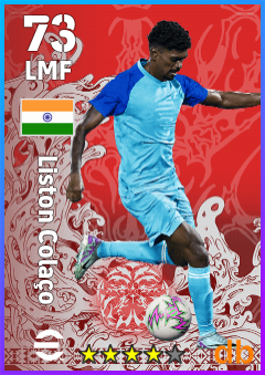 Liston Colaço eFootball player card