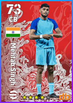 Mehtab Singh eFootball player card