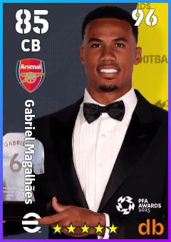 Gabriel Magalhães — CB, OVR 85, MAX 96