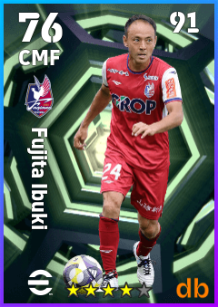 Fujita Ibuki — CMF, OVR 76, MAX 91