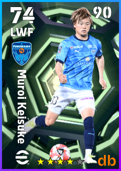 Muroi Keisuke — LWF, OVR 74, MAX 90