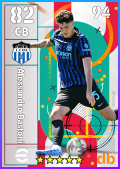 Alessandro Bastoni eFootball player card