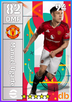 Manuel Ugarte — DMF, OVR 82, MAX 94