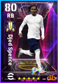 Djed Spence eFootball player card