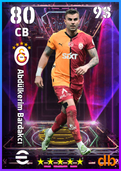 Abdülkerim Bardakcı eFootball player card