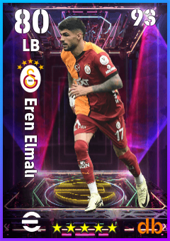 Eren Elmalı — LB, OVR 80, MAX 93