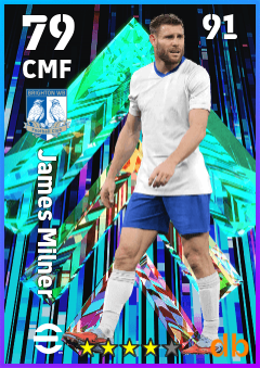 James Milner — CMF, OVR 79, MAX 91