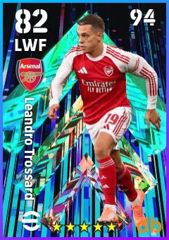 Leandro Trossard eFootball player card
