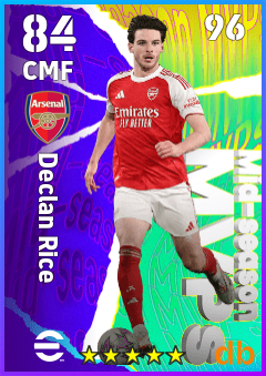 Declan Rice eFootball player card