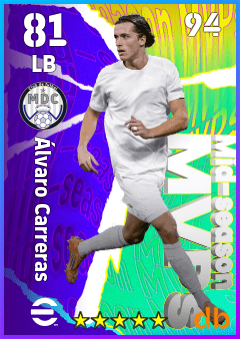 Álvaro Carreras — LB, OVR 81, MAX 94