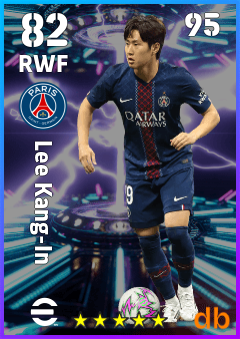 Lee Kang-In — RWF, OVR 82, MAX 95