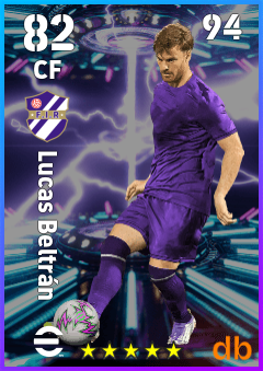 Lucas Beltrán — CF, OVR 82, MAX 94