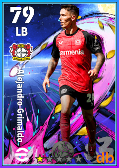 Alejandro Grimaldo — LB, OVR 79, MAX 79
