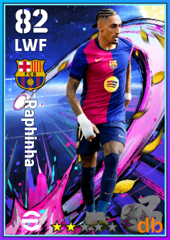 Raphinha eFootball player card
