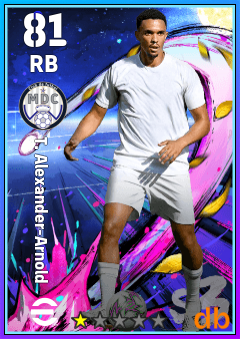 T. Alexander-Arnold — RB, OVR 81, MAX 81