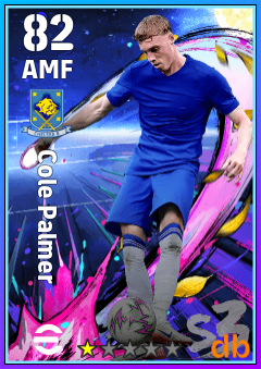 Cole Palmer — AMF, OVR 82, MAX 82