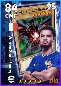 Warren Zaïre-Emery — CMF, OVR 84, MAX 95