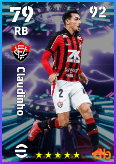 Claudinho — RB, OVR 79, MAX 92