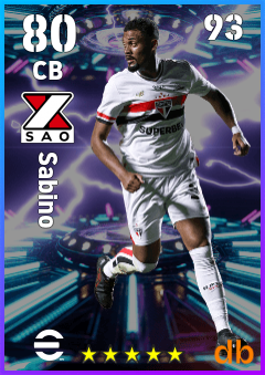 Sabino — CB, OVR 80, MAX 93