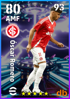 Óscar Romero — AMF, OVR 80, MAX 93