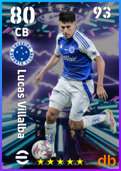 Lucas Villalba — CB, OVR 80, MAX 93