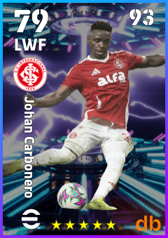 Johan Carbonero — LWF, OVR 79, MAX 93