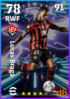Lucas Braga — RWF, OVR 78, MAX 91
