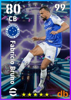 Fabrício Bruno — CB, OVR 80, MAX 99