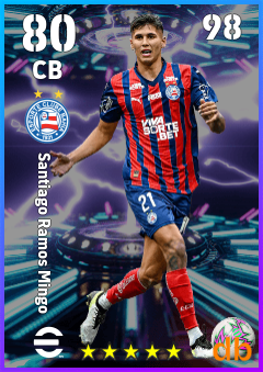 Santiago Ramos Mingo — CB, OVR 80, MAX 98