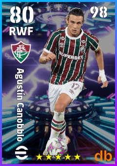 Agustín Canobbio — RWF, OVR 80, MAX 98