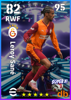Leroy Sané eFootball player card