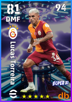 Lucas Torreira — DMF, OVR 81, MAX 94
