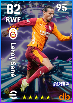Leroy Sané eFootball player card