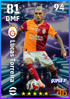 Lucas Torreira — DMF, OVR 81, MAX 94