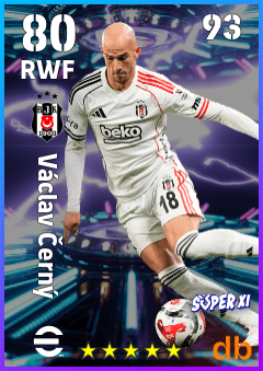 Václav Černý — RWF, OVR 80, MAX 93