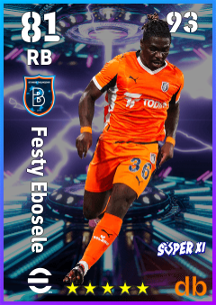 Festy Ebosele — RB, OVR 81, MAX 93