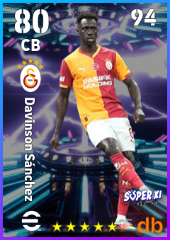 Davinson Sánchez — CB, OVR 80, MAX 94