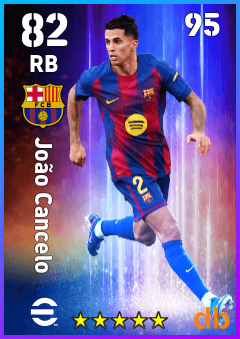 João Cancelo — RB, OVR 82, MAX 95