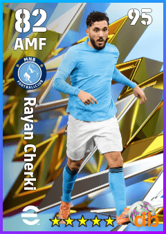 Rayan Cherki eFootball player card