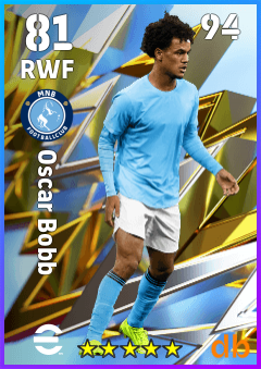 Oscar Bobb — RWF, OVR 81, MAX 94