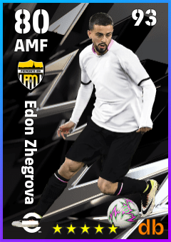 Edon Zhegrova — AMF, OVR 80, MAX 93