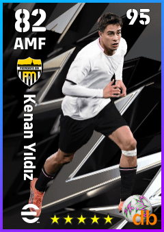 Kenan Yıldız — AMF, OVR 82, MAX 95