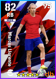 Marcos Llorente — RB, OVR 82, MAX 95