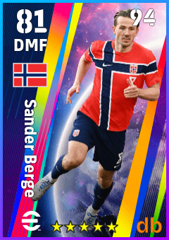 Sander Berge — DMF, OVR 81, MAX 94