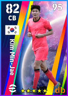 Kim Min-Jae — CB, OVR 82, MAX 95