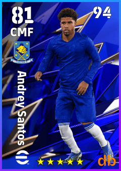 Andrey Santos — CMF, OVR 81, MAX 94