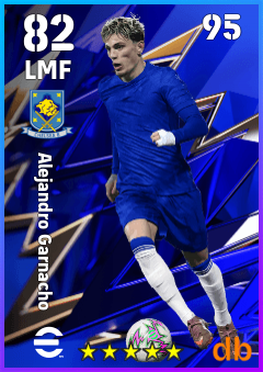 Alejandro Garnacho eFootball player card